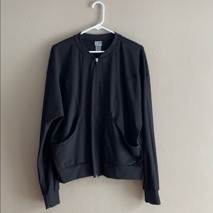 Like New Dolman Sleeve Activewear Zip Up